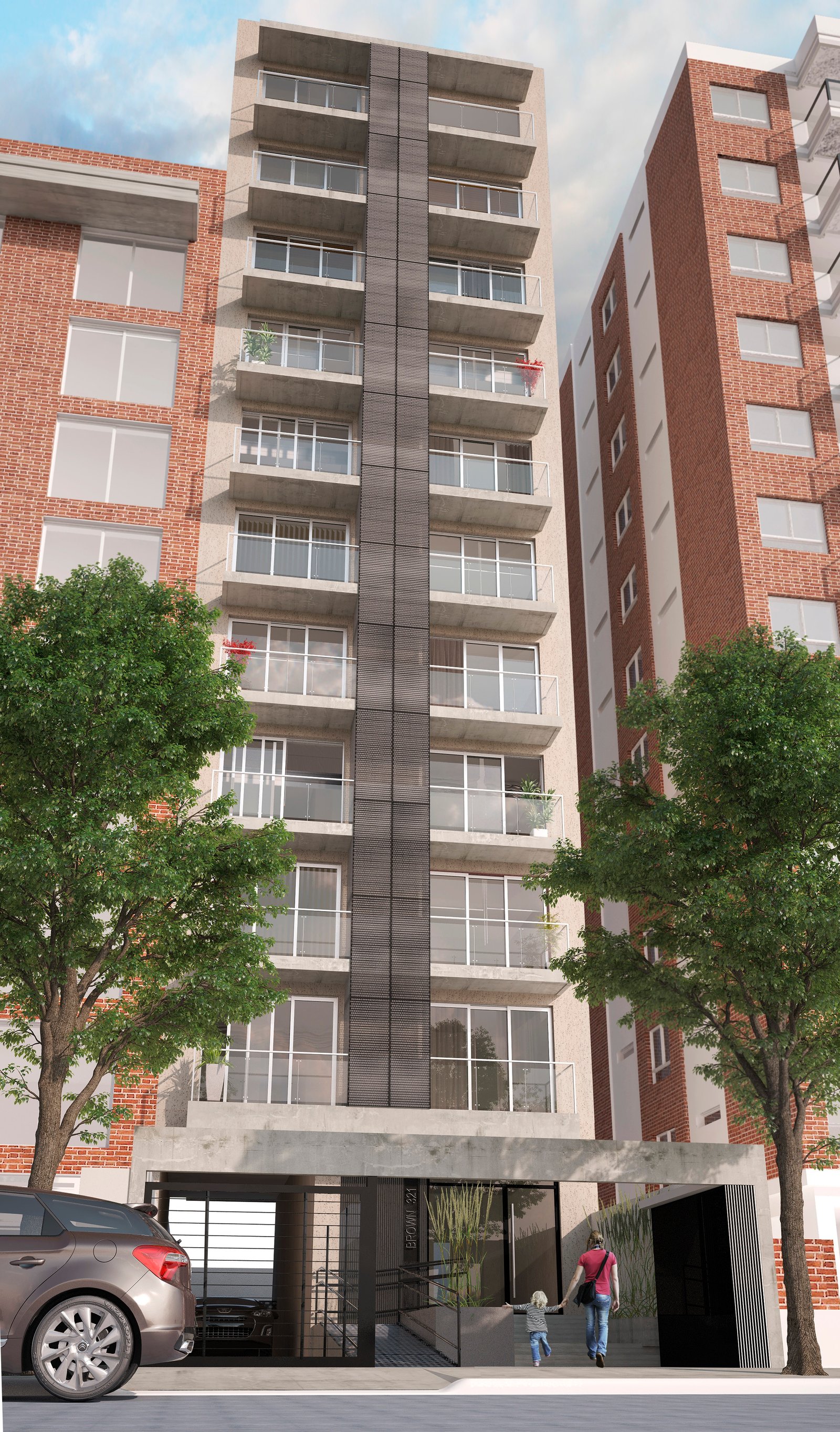 Brown 321 - render del proyecto